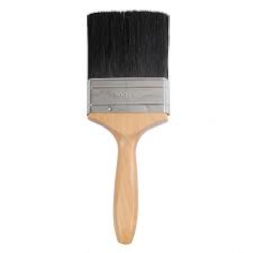 a 4 inch paintbrush